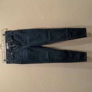 Topshop Blue Jamie Jeans, size W28 L30